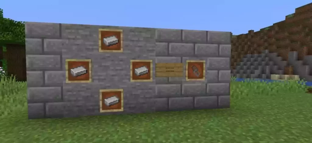 how to make chains in minecraft