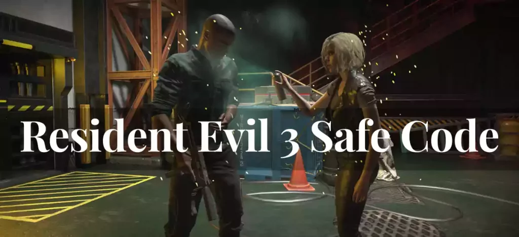 Resident Evil 3 Safe Code